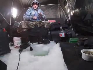 winter fishing